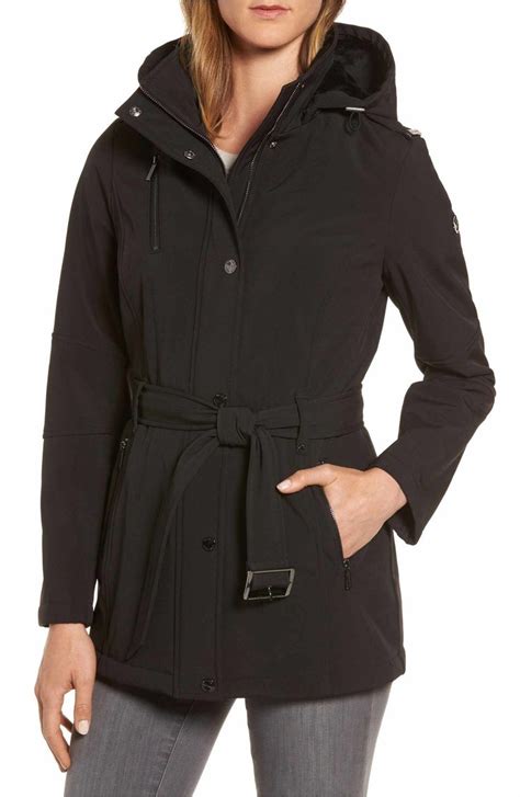 michael kors waterproof hooded coat